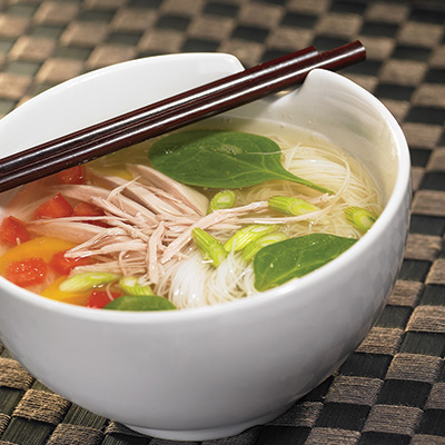 Turkey Rice Vermicelli Soup